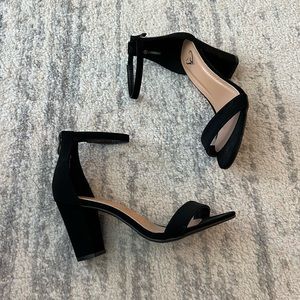 BRAND NEW Black Block Heels